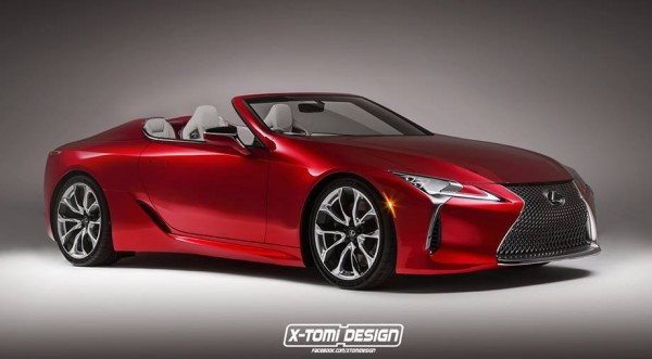 Lexus LC 500 Cabrio 600x331 Lexus LC 500 Cabrio 600x331 at Rendering: Lexus LC 500 Cabrio