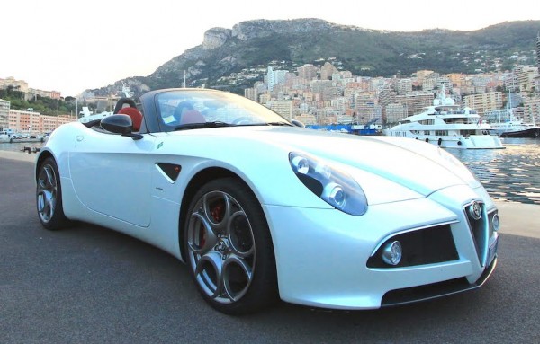 Alfa Romeo 8C Monaco 600x383 at On board Alfa Romeo 8C Spider Up in the Hills of Monaco