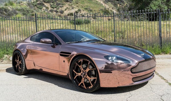 Aston Martin Vantage chrome 0 600x355 at Is This the World’s Ghastliest Aston Martin Vantage?