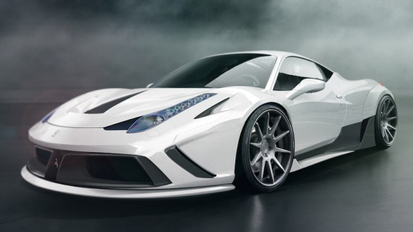 Atarius Concept Ferrari 458 1 600x337 Atarius Concept Ferrari 458 1 600x337 at Preview: Atarius Concept Ferrari 458 Wide Body