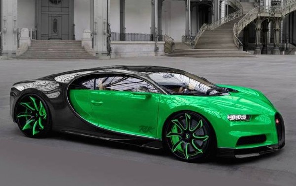 Bugatti Chiron Forgiato 600x377 at Bugatti Chiron Rendered on Forgiato Wheels