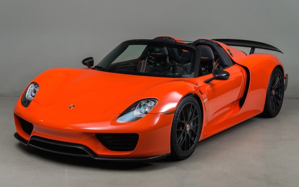 Continental Orange Porsche 918 0 600x377 at Gallery: Continental Orange Porsche 918 Weissach