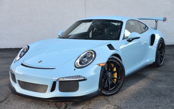 at Gulf Blue Porsche 991 GT3 RS on Sale for $400K