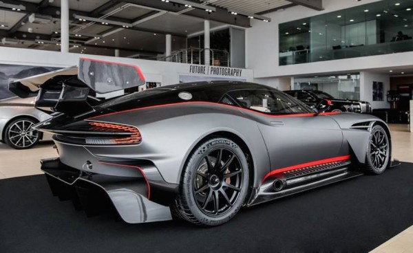 Matte Black Aston Martin Vulcan 0 600x368 at Matte Black Aston Martin Vulcan Looks Meaaan!