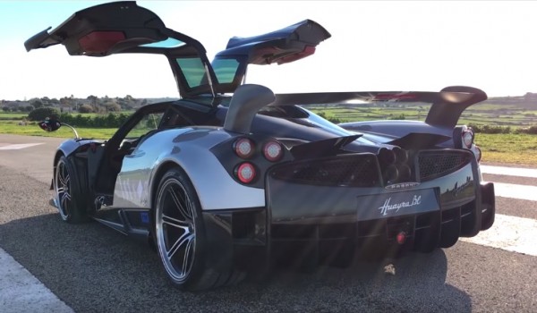 Sport Auto Pagani Huayra BC 600x350 at Sport Auto Gives Pagani Huayra BC a Good Workout