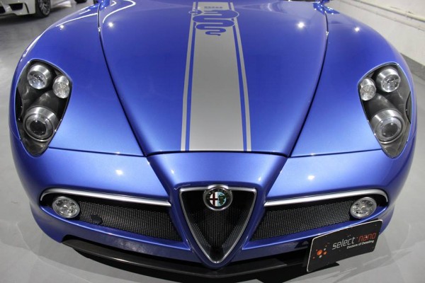 Azzurro Monaco Alfa Romeo 8C 0 600x400 at Object of Desire: Azzurro Monaco Alfa Romeo 8C