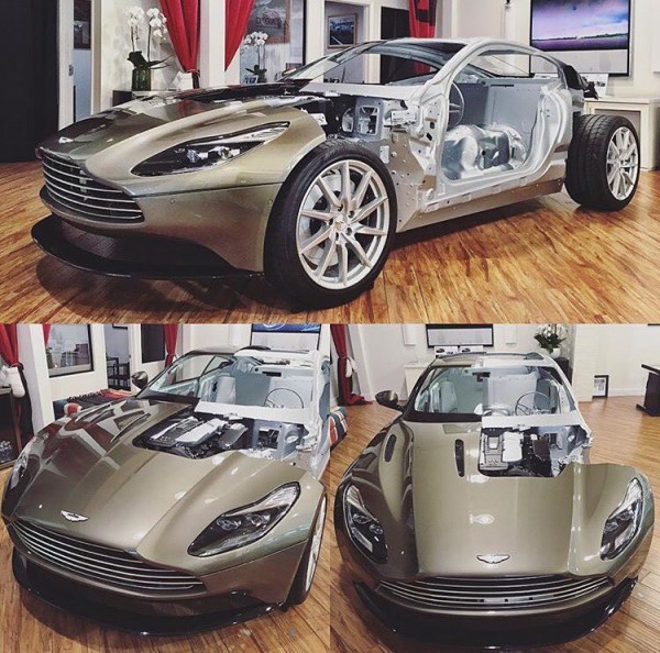 Flayed Aston Martin DB11 2 600x594 Flayed Aston Martin DB11 2 600x594 at Flayed Aston Martin DB11 Shows Inner Aluminium Goodness