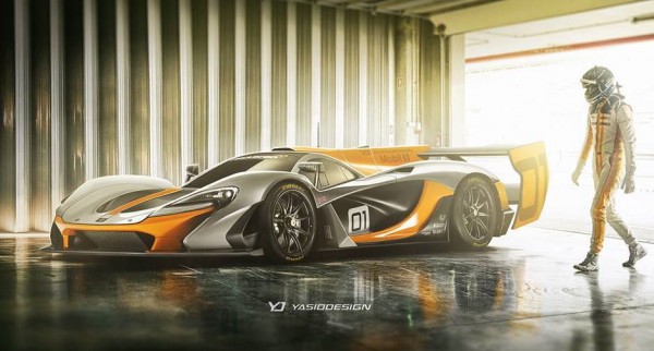 McLaren LMP1 P1 600x322 at McLaren LMP1 Is a P1 GTR on Acid!
