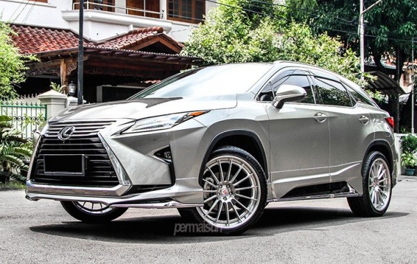 Permaisuri Lexus RX 0 600x380 at Bold as Hell: Permaisuri Lexus RX on HRE Wheels