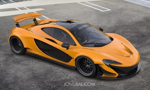 McLaren P1 Wide Body 600x359 at Virtual Tuning: McLaren P1 Wide Body