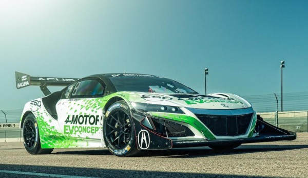 NSX Inspired Acura EV 4 600x346 at NSX Inspired Acura EV Concept Revealed for Pikes Peak