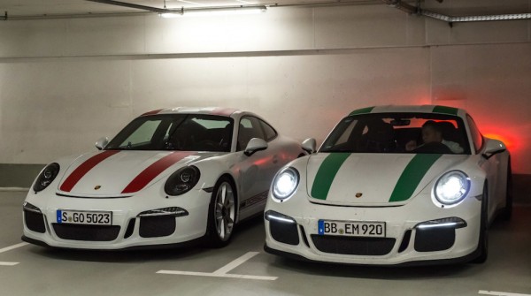 Porsche 911 R Twins 0 600x335 at Porsche 911 R Twins Sighted in Germany