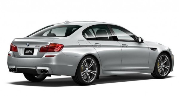 BMW M5 Pure Metal Silver 3 600x322 at BMW M5 Pure Metal Silver Limited Edition for U.S.