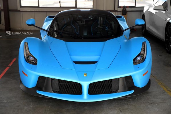 Baby Blue LaFerrari 600x401 Baby Blue LaFerrari 600x401 at Baby Blue LaFerrari Filmed Up Close