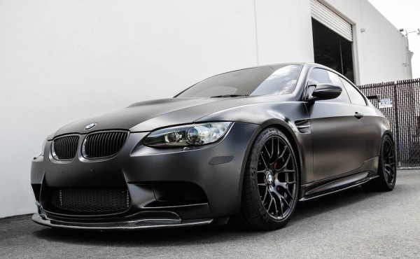 Frozen Black BMW M3 0 600x370 at Frozen Black BMW M3 E92 by EAS
