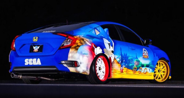 Honda Sonic Civic 3 600x321 at Honda Sonic Civic Unveiled at Comic Con