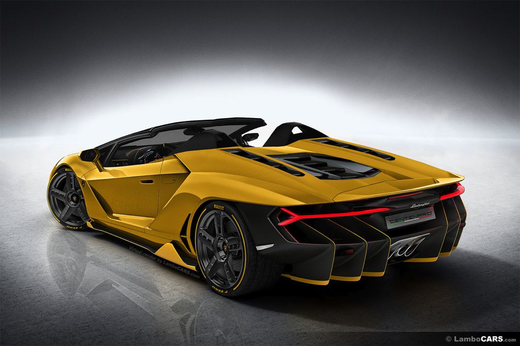 This Is What Lamborghini Centenario Roadster Should Look Like