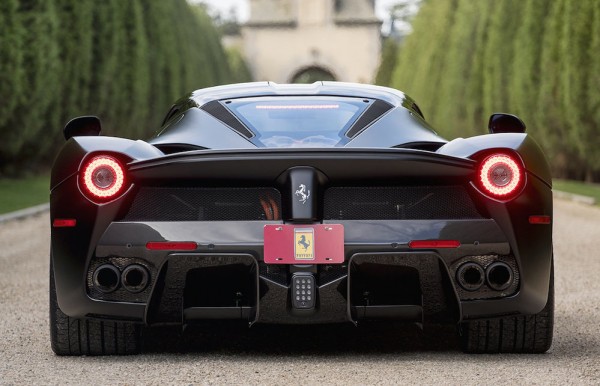 Matte Black LaFerrari auction 0 600x386 at Matte Black LaFerrari ‘Nero DS Opaco’ Set for Auction