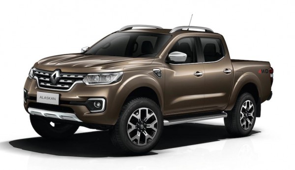 Production Renault Alaskan 0 600x346 at Production Renault Alaskan Pikcup Unveiled