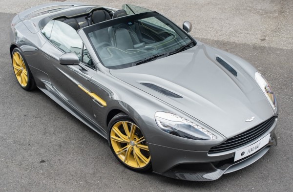 Vanquish Volante 60th Anniversary 0 600x393 Vanquish Volante 60th Anniversary 0 600x393 at Aston Martin Vanquish Volante 60th Anniversary Spotted for Sale