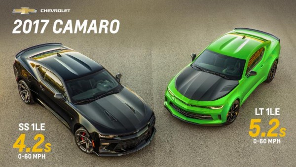 2017 Camaro 1LE 600x338 at 2017 Camaro ZL1 Pricing and Specs
