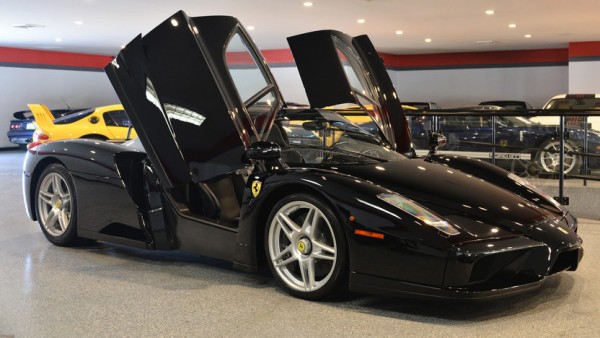 Black Ferrari Enzo 0 600x338 at Black Ferrari Enzo (1 of 4) Set for Auction