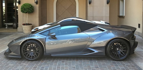 Liberty Walk Huracan Spyder Spot 00 600x295 Liberty Walk Huracan Spyder Spot 00 600x295 at RDBLA Liberty Walk Huracan Spyder Spotted in Beverly Hills