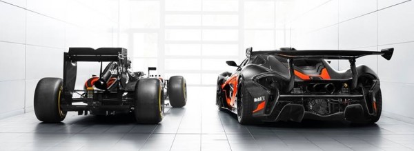 McLaren P1 GTR F1 2 600x219 at Eye Candy: McLaren P1 GTR with F1 Livery