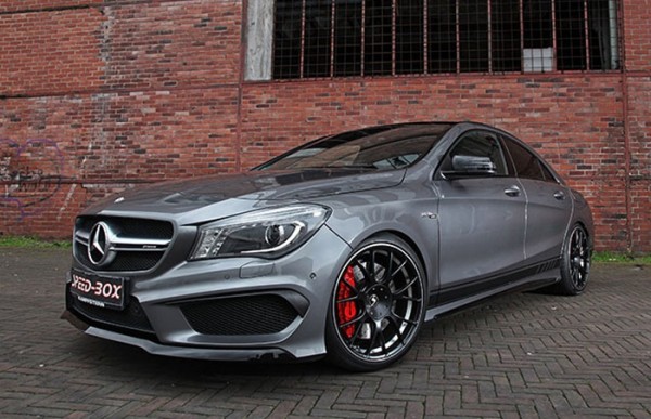 Mercedes CLA 45 AMG Schmidt 0 600x387 at Mercedes CLA 45 AMG with “Gambit” Wheels