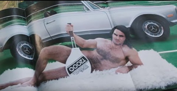 Roger Federer SL Ad 600x309 at Roger Federer Stars in Loopy Mercedes SL Commercial