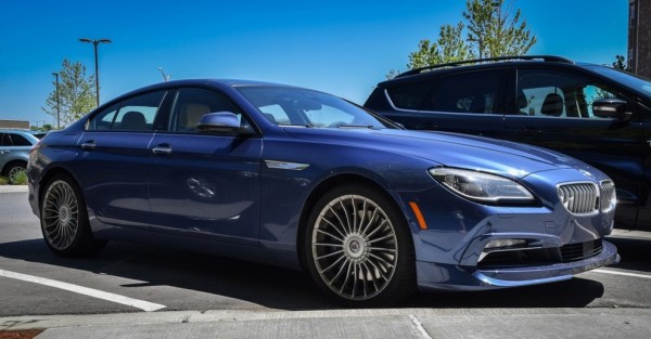 Alpina B6 Gran Coupe Spot 1 600x313 at Alpina B6 Gran Coupe Looks Awesome in the Flesh