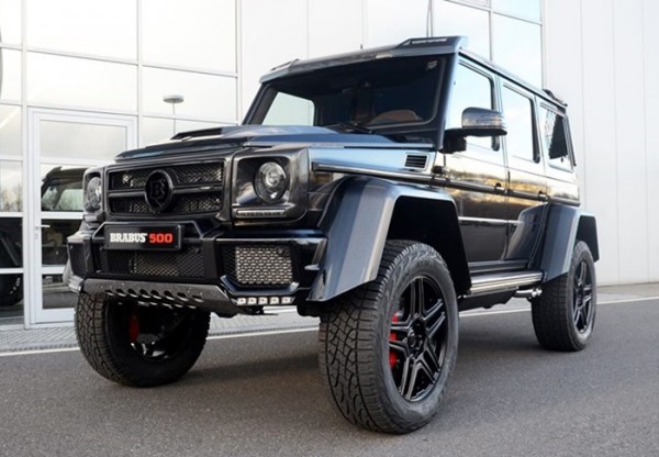Brabus Mercedes G500 4x4 0 600x416 at Brabus Mercedes G500 4x4 Delivered with Unique Interior