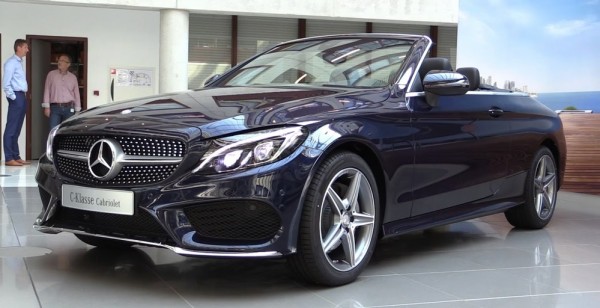 c180 tour 600x308 at Up Close with 2017 Mercedes C Class Cabrio