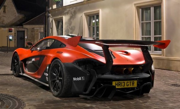road legal p1 gtr france 0 600x364 at Road Legal McLaren P1 GTR Sighted in France