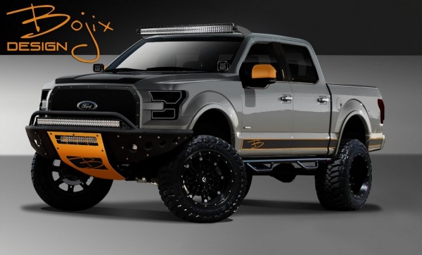 Bojix 2015 F150 A 600x362 at SEMA Preview: Custom Ford F 150