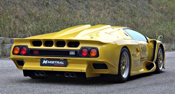 Lamborghini Diablo GT1 Stradale video 600x323 at Sights and Sounds: Lamborghini Diablo GT1 Stradale