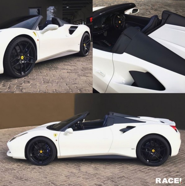 Novitec Ferrari 488 Spider RACE 4 596x600 at Novitec Ferrari 488 Spider Looks Sick in the Flesh