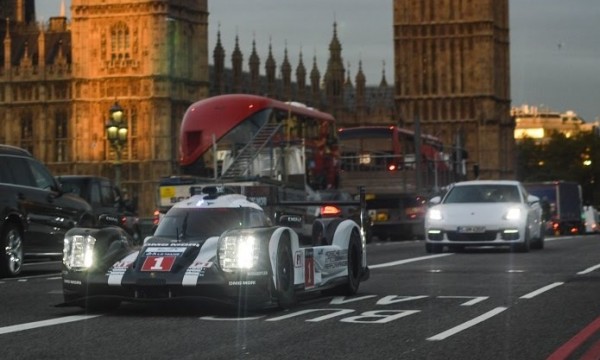 Porsche 919 Le Mans 600x360 at Porsche 919 LMP1 Spotted on London Streets