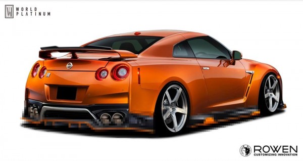 Rowen Nissan GT R r35 2 600x318 at Preview: Rowen Nissan GT R R35