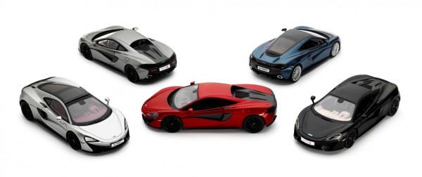 675LT Scale Model 00 600x252 at 675LT Scale Model Is the Most Affordable McLaren Yet