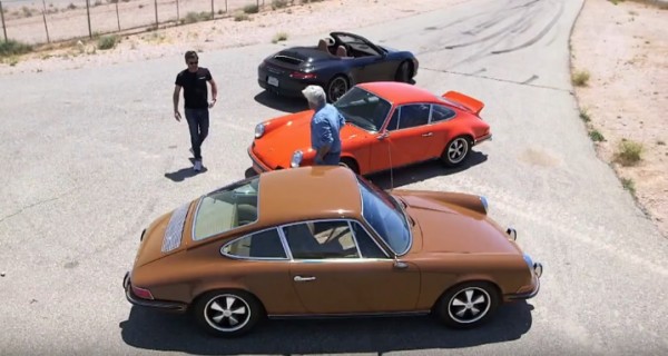 Jay Leno and Patrick Dempsey 600x320 at Jay Leno and Patrick Dempsey Talk Porsches