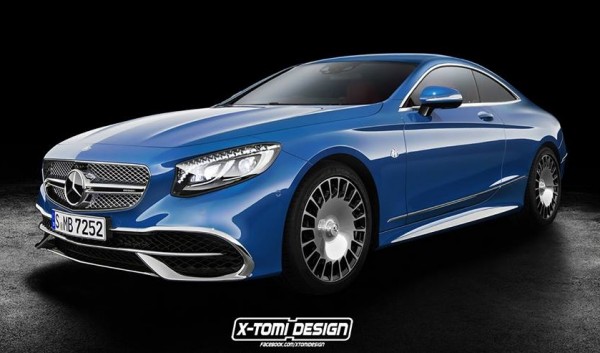 Maybach S 650 Coupe 600x353 at Maybach S 650 Envisioned as a Coupe