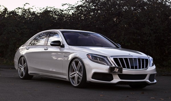 SR Auto Mercedes S63 AMG 0 600x355 at SR Auto Mercedes S63 Has Brabus Kit, Maybach Grille