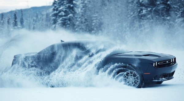 Dodge Challenger GT AWD ad 0 600x330 at Dodge Challenger GT AWD Hits the Snow in New Ad