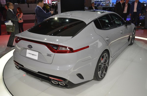2018 Kia Stinger 00 600x393 at 2018 Kia Stinger Goes Official at NAIAS