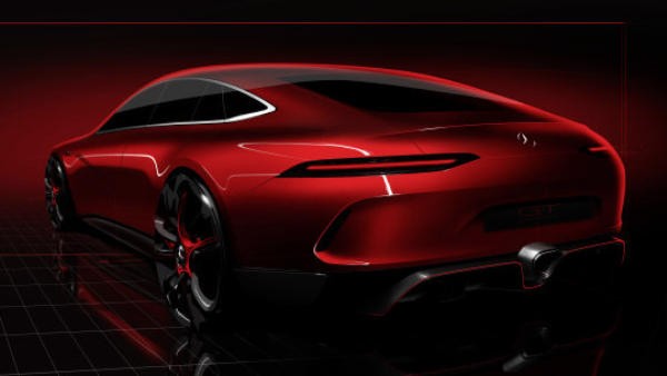 D345780 The Mercedes AMG GT family continues to grow With th 600x338 at Four Door Mercedes AMG GT Concept Set for Geneva Debut