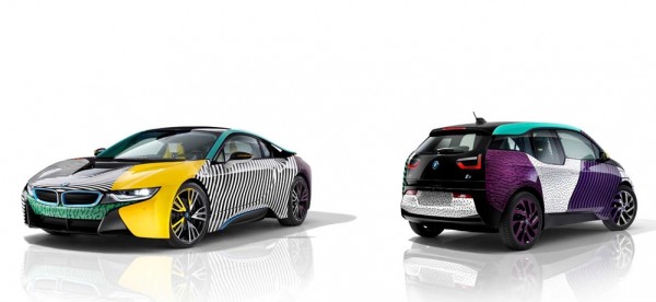 bmw i memphisstyle edition  600x276 at BMW i MemphisStyle Unveiled at Salone del Mobile