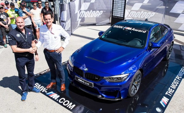 m4 cs motogp award 600x370 m4 cs motogp award 600x370 at Top MotoGP Qualifier to Get a BMW M4 CS