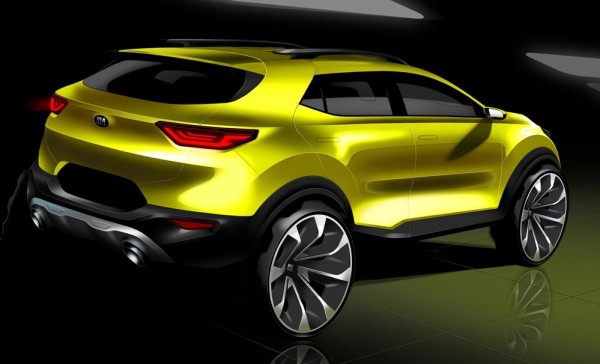 Kia Stonic 2018 600x364 at 2018 Kia Stonic Revealed in Official Renderings