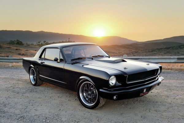 1965 ford mustang coupe black 600x400 at The Story of the Mustang on Top of the World